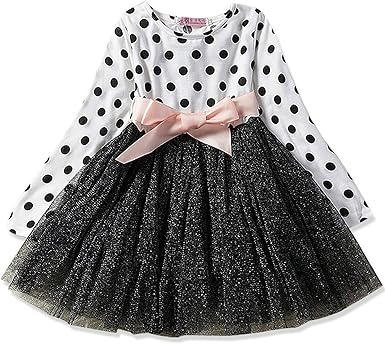 long sleeve toddler flower girl dress