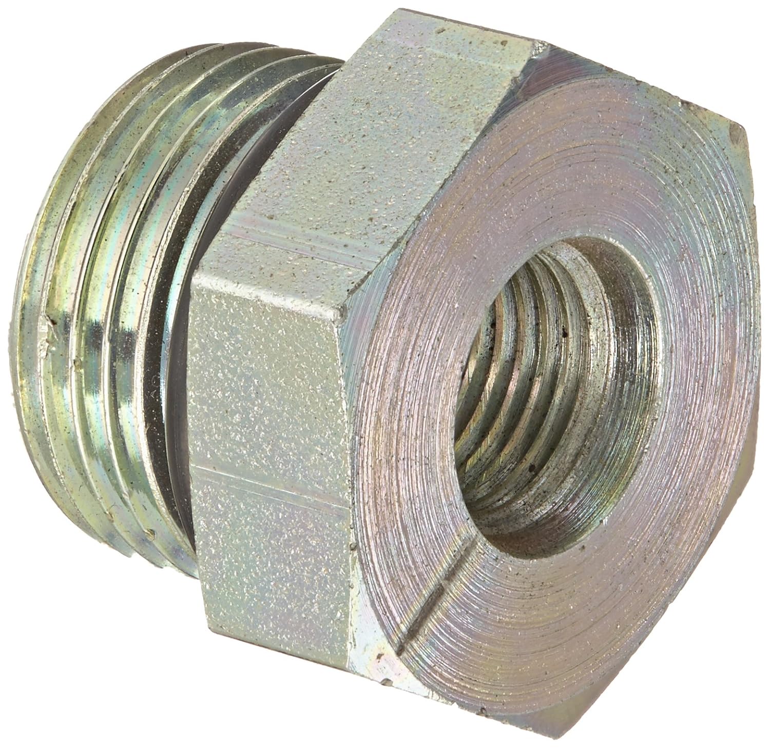 Adapter 3/4 ORing Boss Male x 3/8 ORing Boss Female Eaton Aeroquip