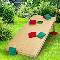 EunHo Dual Sided Cornhole Bags Set of 8 Regulation