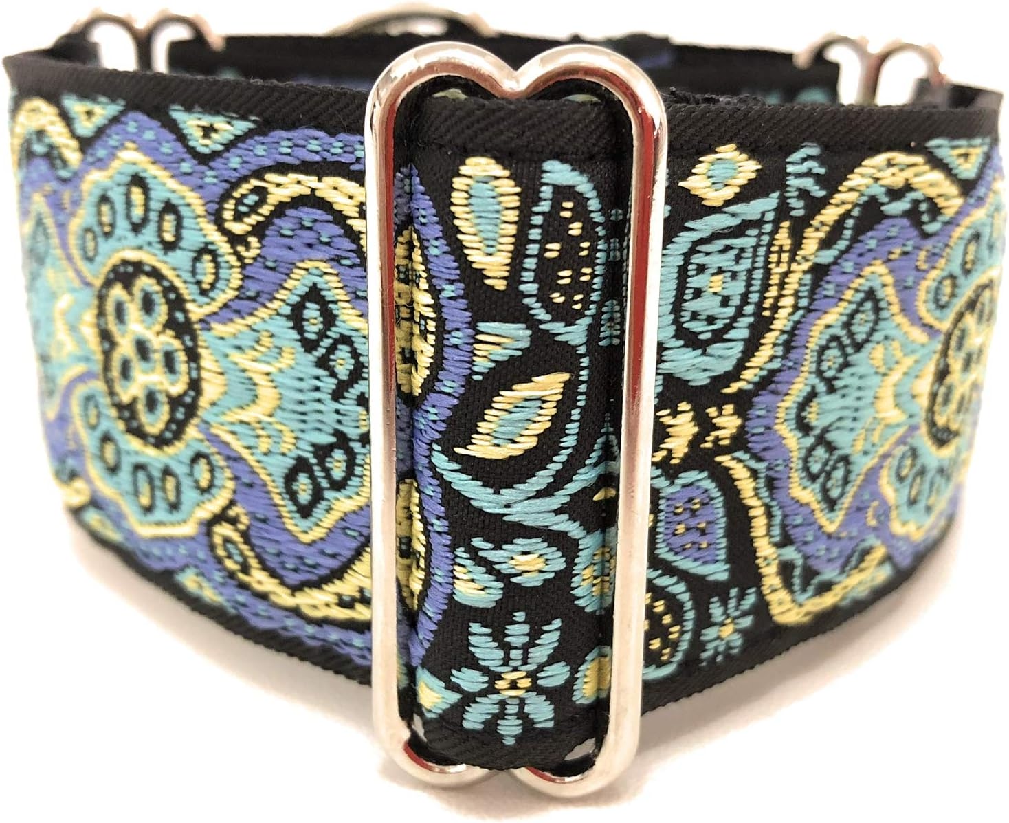 Martingale Greyhound/Saluki/Whippet Dog Collar 2'' Wide (11"14") Pet Supplies