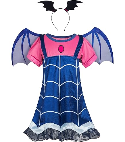 vampirina party dress Cute Vampirina Inspired Tutu Dress Princess Black Vampire Bat Ball Gown Pageant Halloween Costume Luxury Birthday Party Outfit Glitter