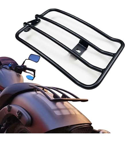 中古品リヤキャリヤMOTHERWELL Amazon.com: Motherwell MWL-151-018-GB 7in. Solo Luggage Rack