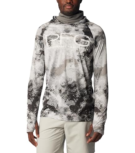 Sweat à Capuche Columbia PFG Jaune - Taille L | Pêche, Loisirs
