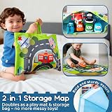 lerrbo 6 PCS Cartoon Truck Toys with Cranes for Toddlers 1 2 3 Years view 5