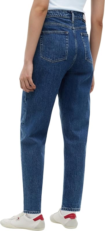 Jeans femininos 90s Mãe Alta AfiladaDW0DW23464 Ganga (Denim Médio), 29W / 32L — foto 2 de 5