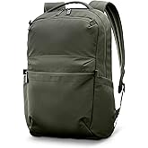 Samsonite Better Than Basic Backpack - Dedicated Laptop Compartment, Quick Stash Front Pockets and Lightweight Breathable Airmesh - Olive
