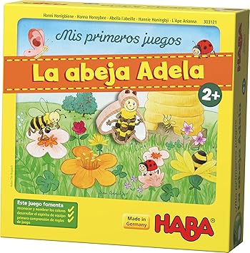 HABA Primeros Juegos La Abeja Adela-ESP (303121): Amazon.es: Juguetes y juegos