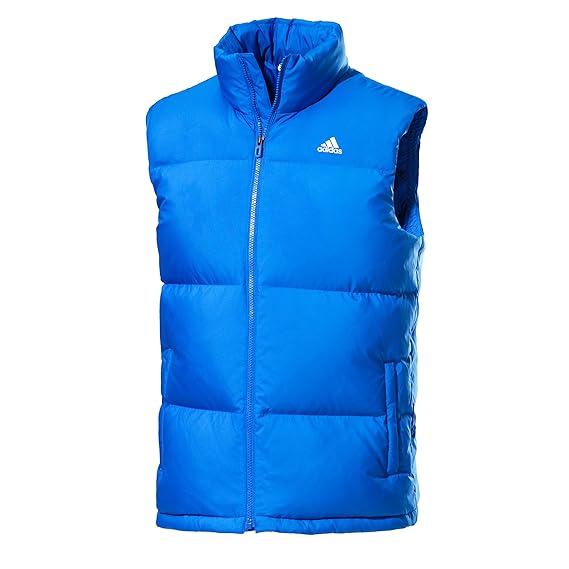 adidas puffer jacket blue