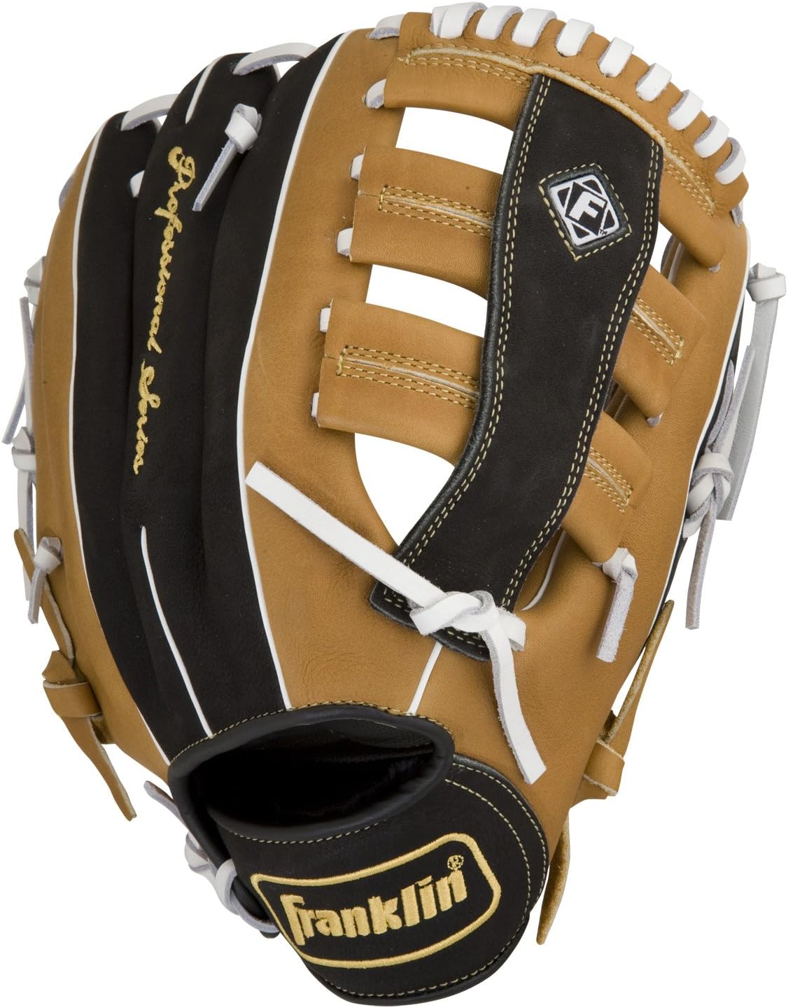 Franklin Sports Pro Fielding Left Hand Throw Glove, 12 1/2