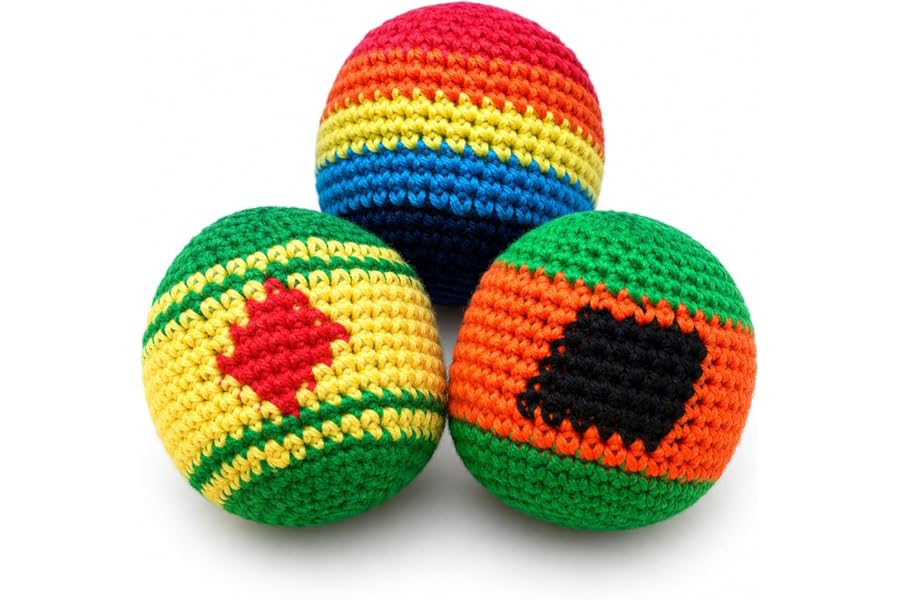 Phizli Footbag - 2 Panel Sand Filled Foot Bag, Soft Suede Kicking Bag for Adults, Freestyle Kick Ball for Practice, Outdoor Games, Party Activities