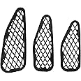 CYPLIDD Hood Air Vent Cover Compatible with Toyota FJ Cruiser 2007-2021(3pcs,Black)