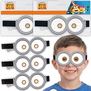 Unique Minion Goggles - Minion Birthday Party Decorations and Party Favors - Officially Licensed