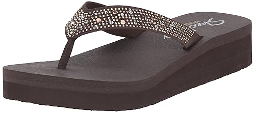 Skechers Damen VinyasaSun Ray Zehentrenner