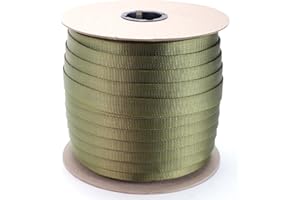 Rock-N-Rescue Professional Grade Nylon Tubular Webbing - Heavy-Duty 1-inch, Rescue Equipment for Mountaineering Rappelling Arborist Safety Gear, Firefighting and Rescue Gear