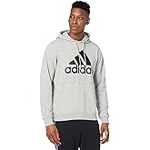 adidas,Mens,BL French Terry Hoodie,Medium Grey Heather/Black,Large