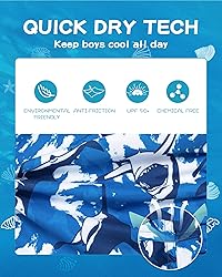 SURF CUZ Boys Swim Trunks Swimsuit for Toddler Boy