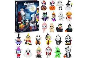 SWIND Halloween Advent Calendar 2025,Horror Figures Advent Calendar,Countdown Calendar with 24Pcs Collectible Doll Figures for Kids and Adults Gifts