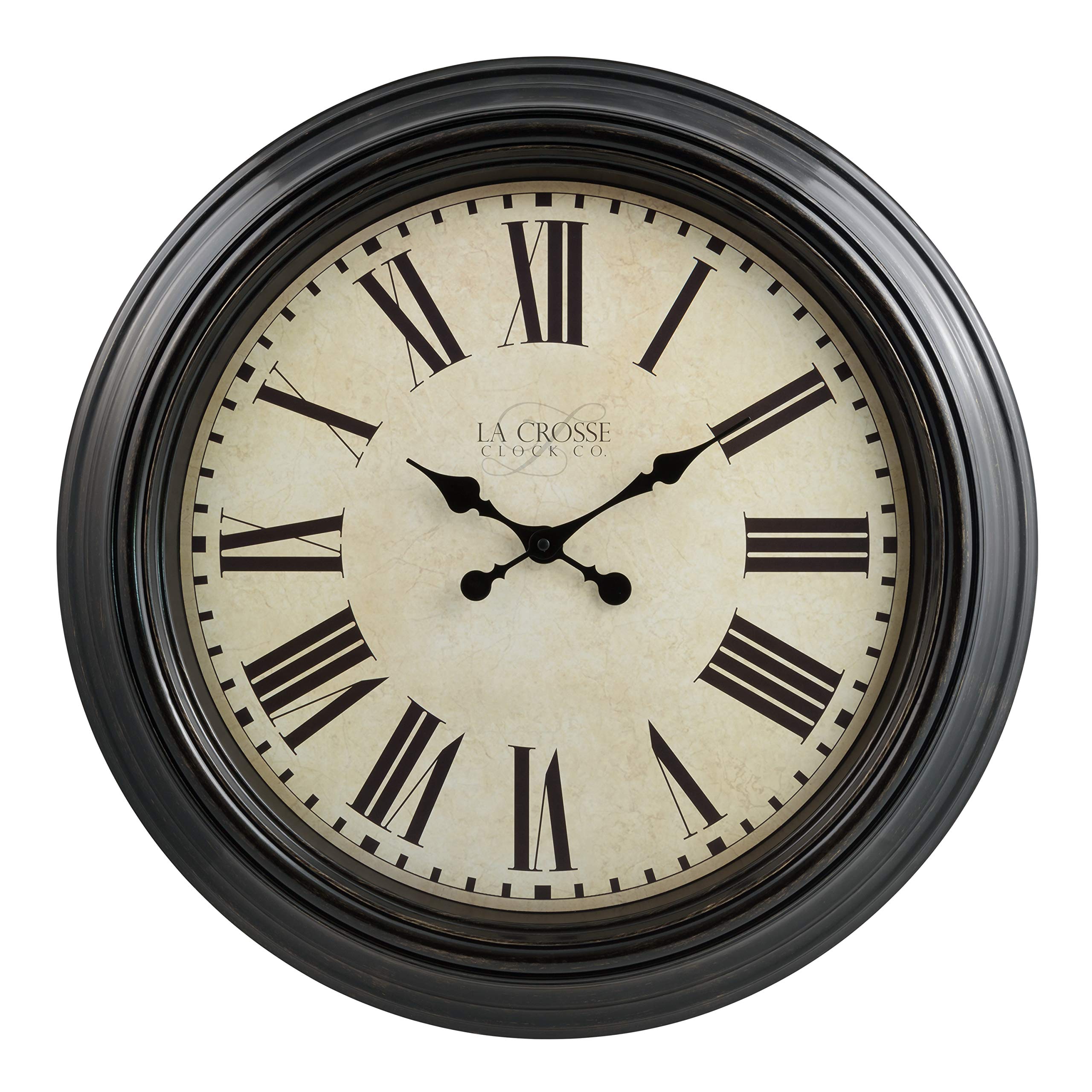 Photo 1 of ** SOLD AS IS NO REFUND/RETURN** SEE COMMENT!
La Crosse Clock 404-2658 23-Inch Maxwell Quartz Wall Clock
