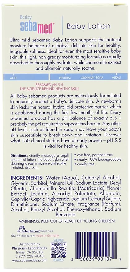 baby sebamed baby lotion