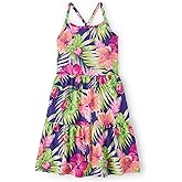 The Children's Place Girls Sleeveless Strappy Back Summer DressesCasual Dress