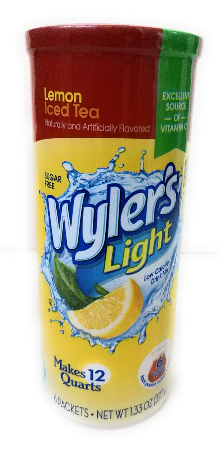 Wyler's Light Soft drink Mix - Ice tea with Lemon (072392351183)
