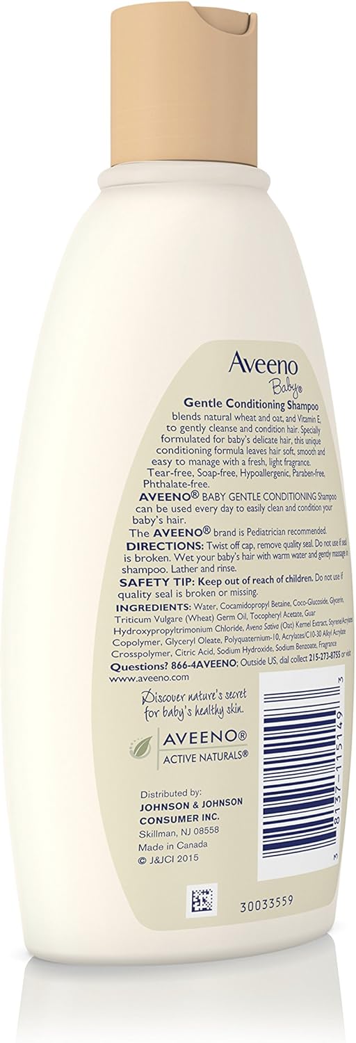 aveeno gentle conditioning shampoo