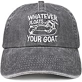 InnoBeta Goat Gifts for Goat Lovers, Embroidered Cap, Adjustable Hat Gifts Accessory for Birthday & Christmas Grey