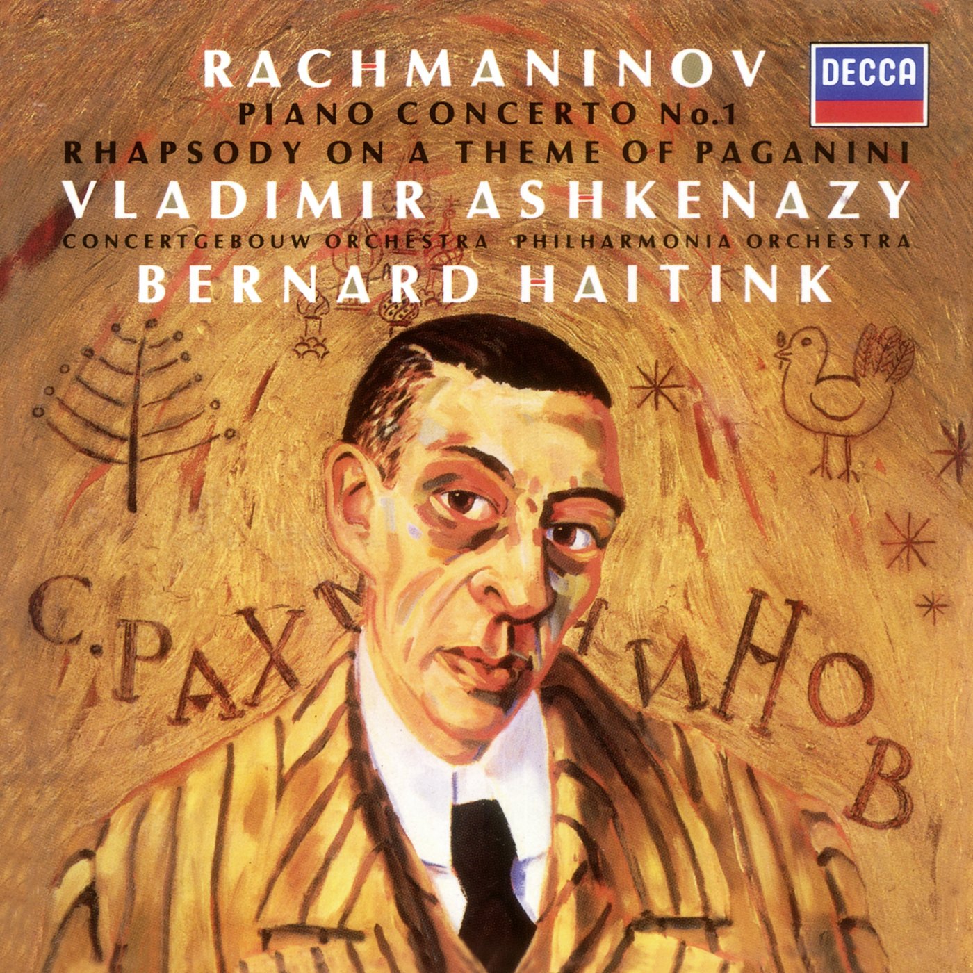 Rachmaninov: Piano Concerto, No. 1 / Rhapsody On A Theme of Paganini