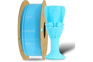 OEM MIKA3D 1.75mm Sky Blue PLA 3D Printing Filament, Widely Support for FDM 3D Printer/3D Pen on Market, High Diameter Tolerance, 1kg 2.2lbs Normal PLA 3D Printing Material