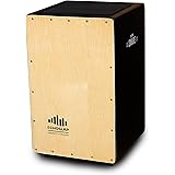 Clapbox Cajon CB11 -Black, Oak Wood (H:50 W:30 L:30) - 3 Internal ...
