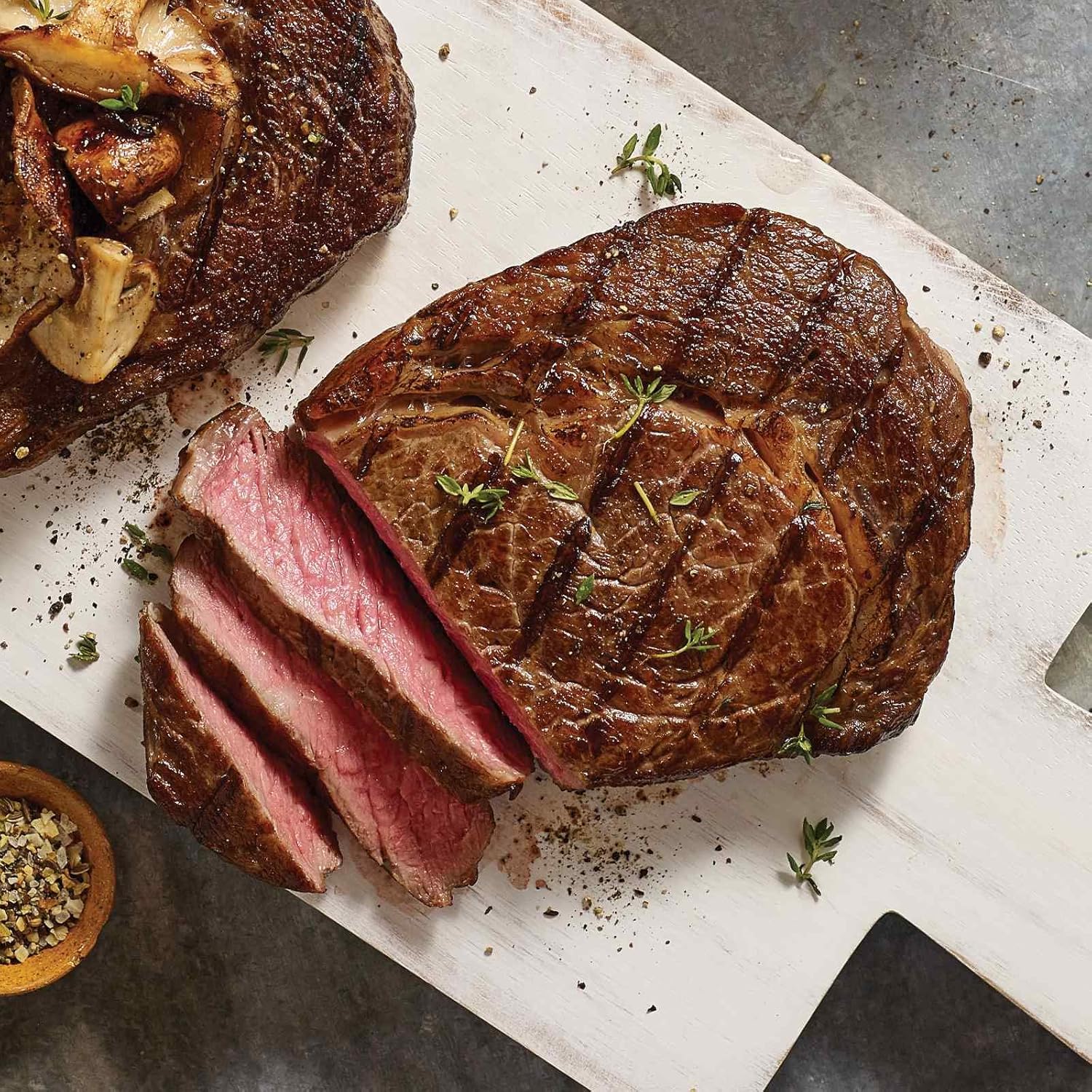 Omaha Steaks 4 (7 oz.) Ribeyes Grocery & Gourmet Food