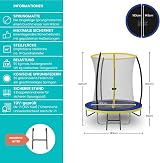 Zero Gravity Ultima 4 6ft Trampoline and Enclosure view 3