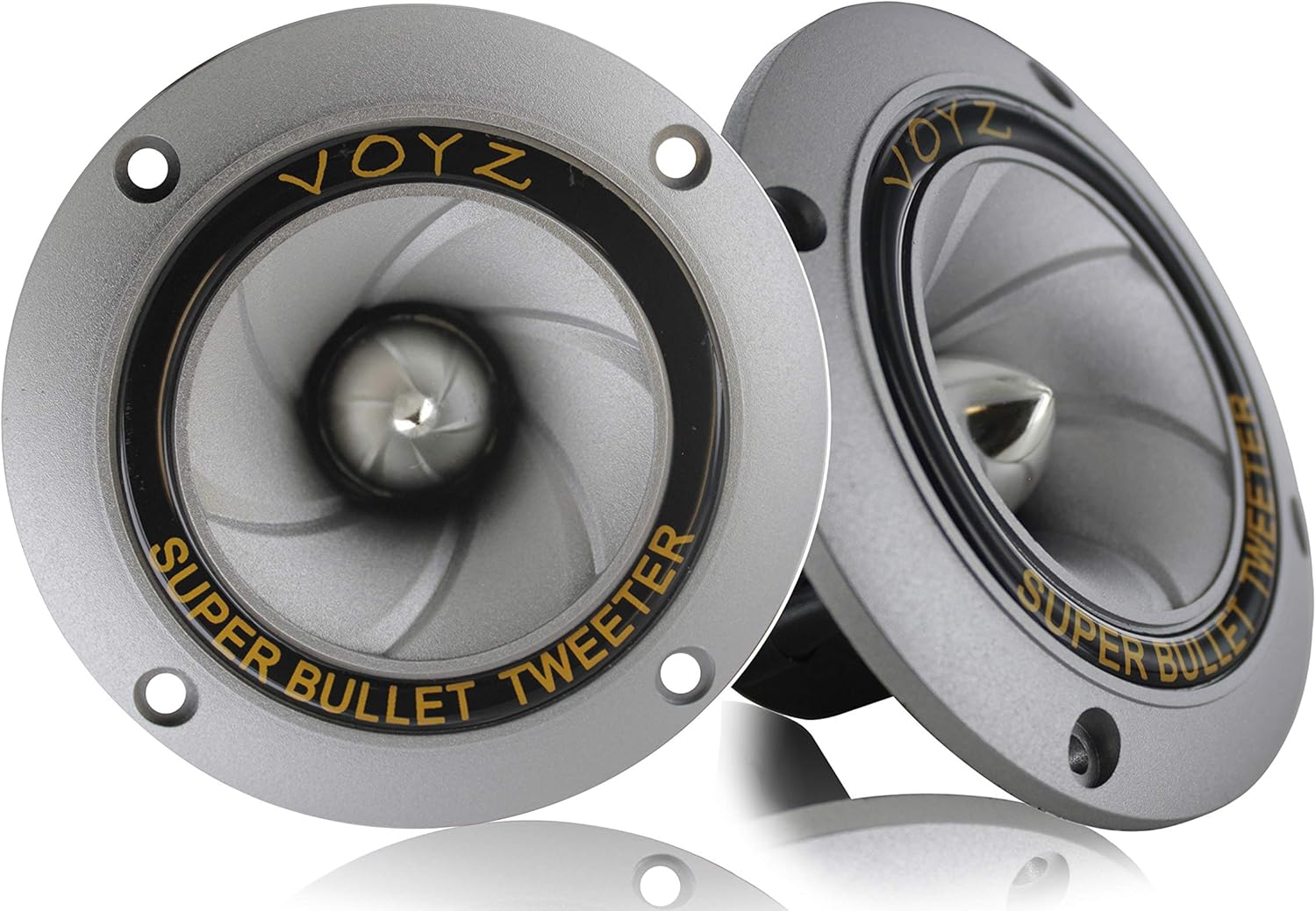 VOYZ 400 Watt 3.5” Piezo Super Horn Tweeters Aluminum Diaphragm 4 8