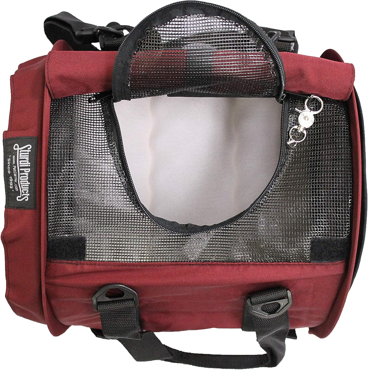 STURDI PRODUCTS SturdiBag Cube Pet Carrier, Large, Bordeaux : Pet Supplies