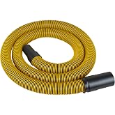 DXVA19-2500 Vac Hose, 1-7/8" 7ft for Dewalt 6-10 Gallon Wet Dry Shop Vac | flexible bendable design, leak-free seal, fits workshop wet dry dust &amp; liquid cleanup jobs