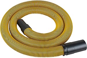 GQNDGN DXVA19-2500 for Dewalt Vacuum Hose 1-7/8” x 7' Replacement for Dewalt Shop Vacuum Hose 6-10 Gallon Wet/Dry Vac
