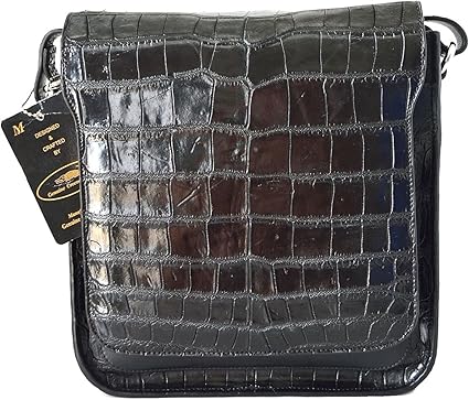 crocodile skin purse