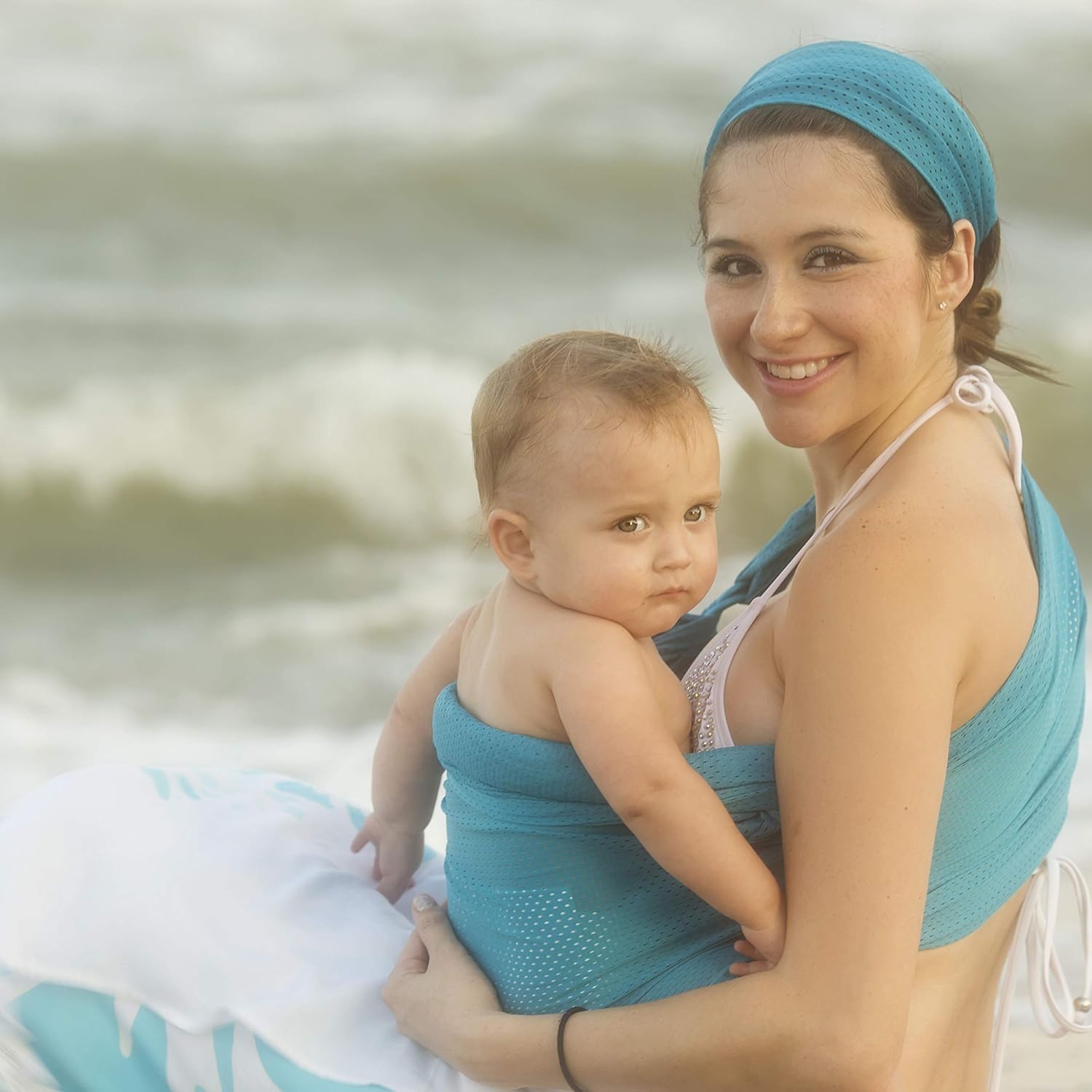 beachfront baby water ring sling