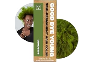 Good Dye Young Semi-Permanent Hair Color, Vegan and Cruelty-Free Green Hair Dye, Last up to 24 Washes, Non-Damaging Conditioning Hair Color (5FL OZ, Devil's Ivy)