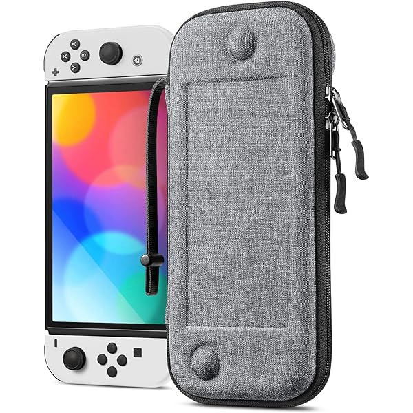 Amazon.com: HORI Nintendo Switch Slim Tough Pouch (Red) OLED Model