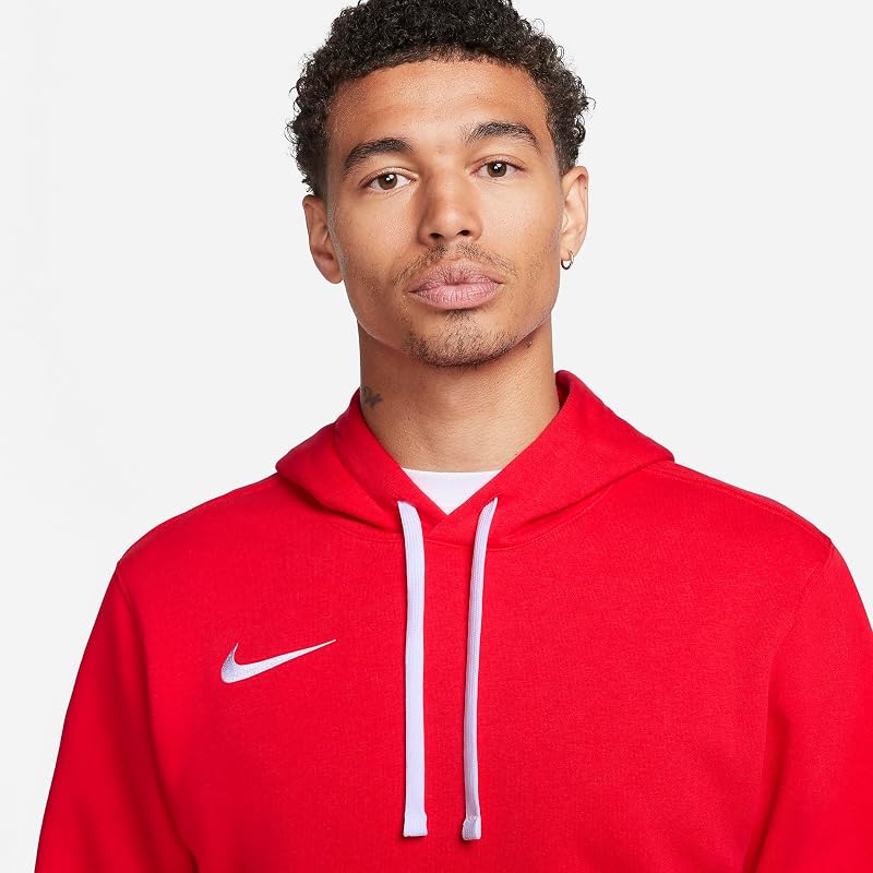 , Hoodie M Nk Flc Park 20 Po, Sweatshirt masculino, University Red/White/White, XL — foto 3 de 8