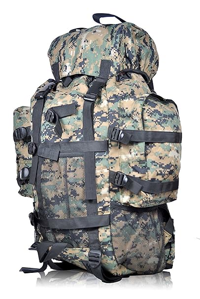 Foonty Military green trekking bagpack