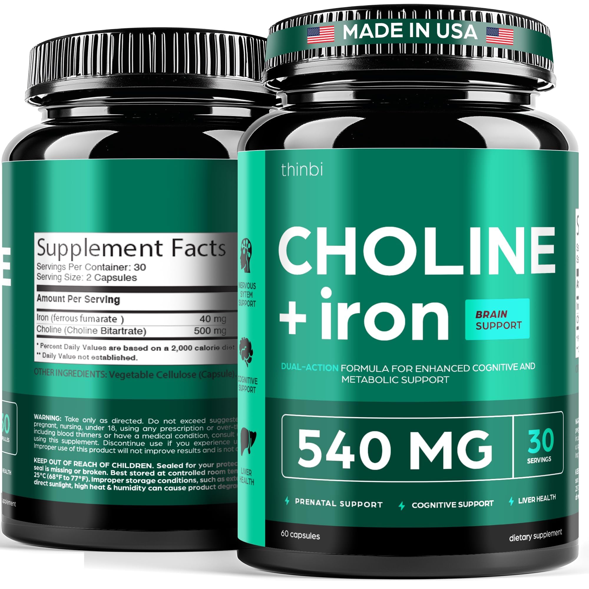 Choline + Iron Cognitive Complex