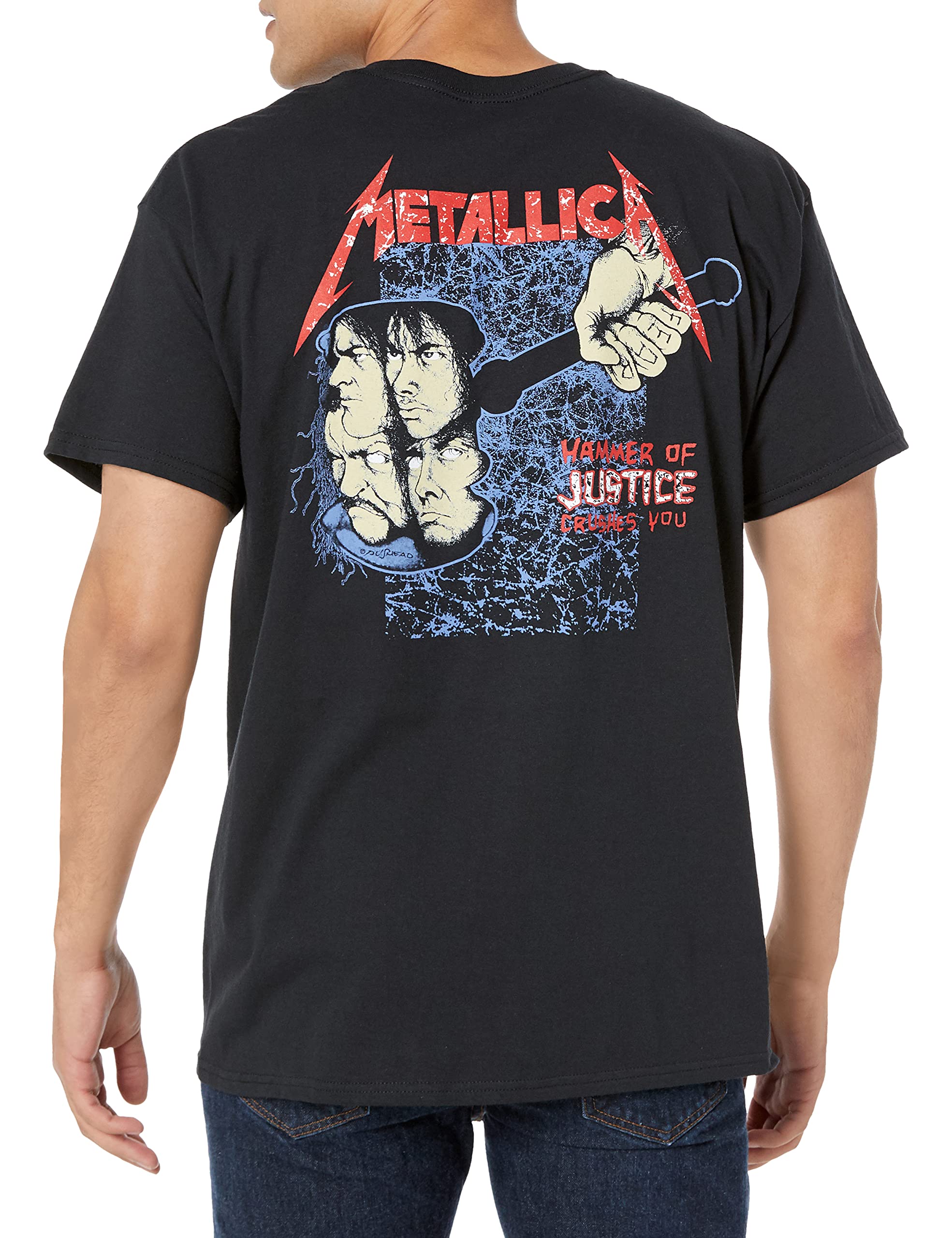Metallica Men's Harvester of Sorrow T-Shirt, Black, X-Large