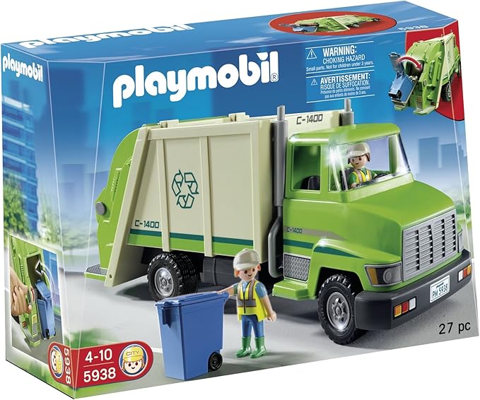 Playmobil Amerikanischer Müllwagen 5938 Amazon.de Playmobil Amerikanischer Müllwagen 5938 Amazon.de
