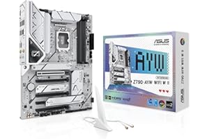 ASUS Z790-AYW WiFi W II Intel Z790 (LGA 1700) ATX Motherboard with PCIe® 5.0, 3X M.2, 12+1 DrMOS, DDR5, WiFi 6, 2.5Gb LAN, HD