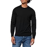 Brooks Brothers Mens Merino Wool Crewneck Long Sleeve Sweater