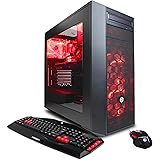 CYBERPOWERPC Gamer Xtreme VR GXiVR8020A2 Desktop Gaming PC (Intel i5-7400 3.0GHz, AMD RX 480 4GB, 8GB DDR4 RAM, 1TB 7200RPM SATA III HDD, 802.11AC WIFI USB Adapter, Win 10 Home), Black