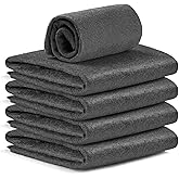 dusiahei Thickened Magic Cleaning Cloth for Glass, 5Pcs Microfiber Cloth | Reusable Lint Streak Free Cleaning Rags Wipes for Windows, Cars, Mirrors