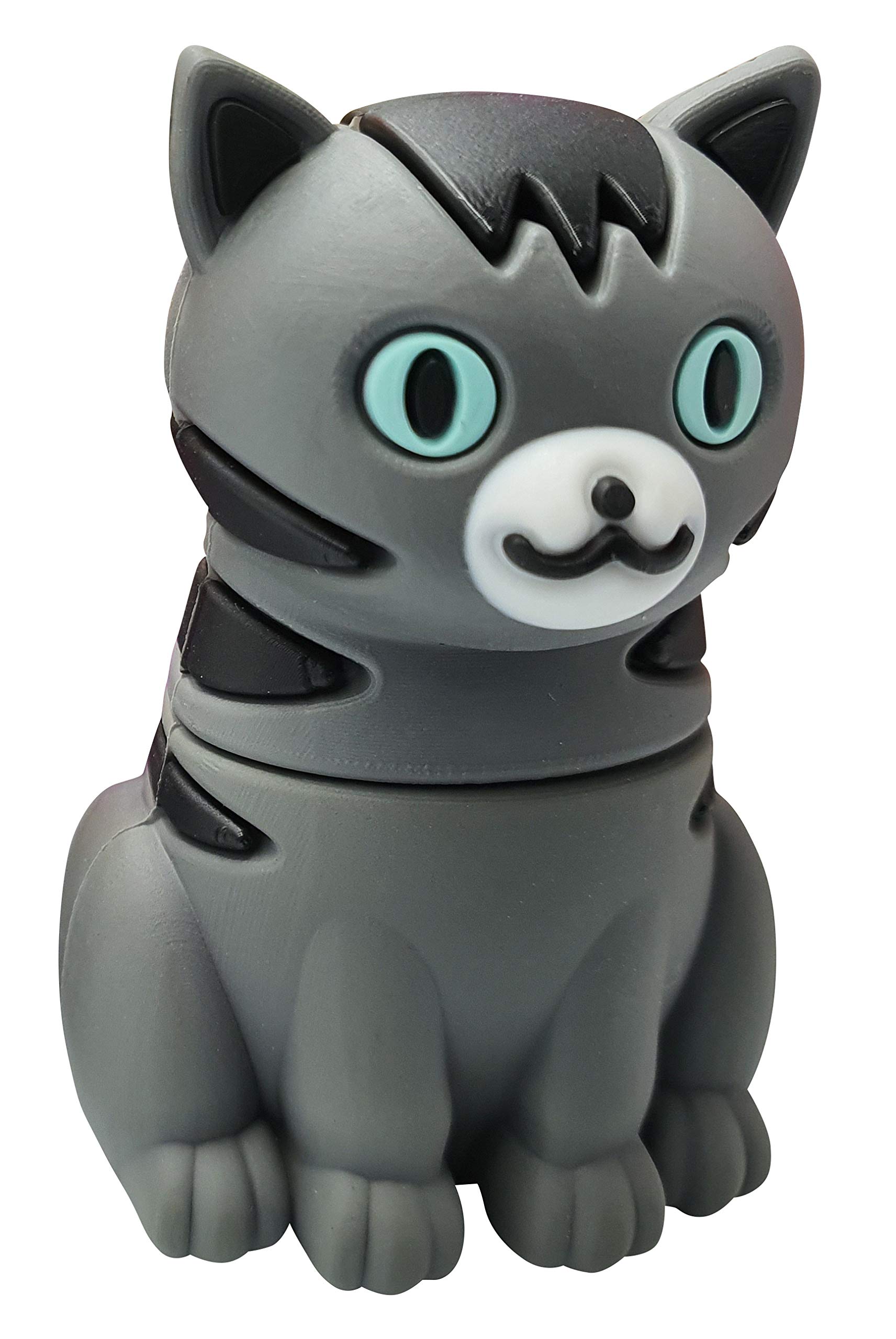 Cat Grey 8GB USB Cute Flash Pen Drive Memory Thumb Stick Data Storage Unique Original Design — image 1